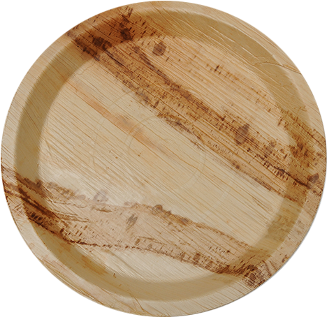 Palm leaf disposable plates